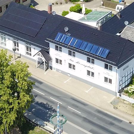 Hotel Am Rosenplatz,24 Stunden Check In, Kostenfreie Parkplaetze Brechtorf Bagian luar foto