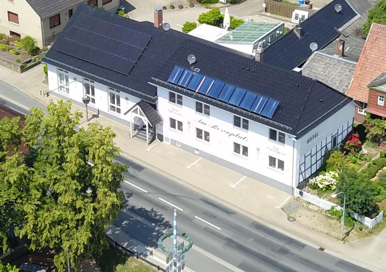 Hotel Am Rosenplatz,24 Stunden Check In, Kostenfreie Parkplaetze Brechtorf Bagian luar foto